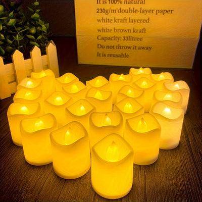 SerenGlow – Flameless LED Tealight Set