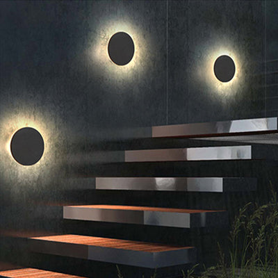 Eclipta – Contemporary Outdoor Wall Lamp