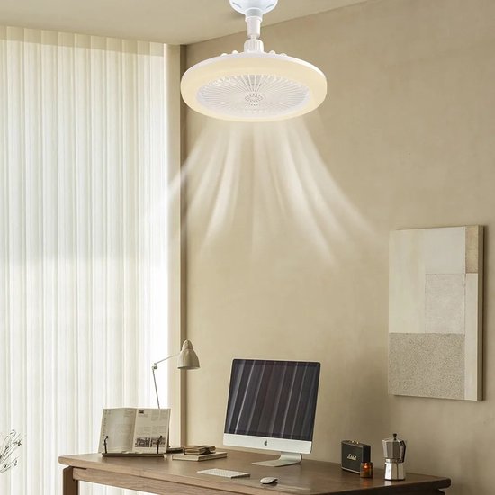 Breezia – Remote-Controlled Ceiling Fan Light