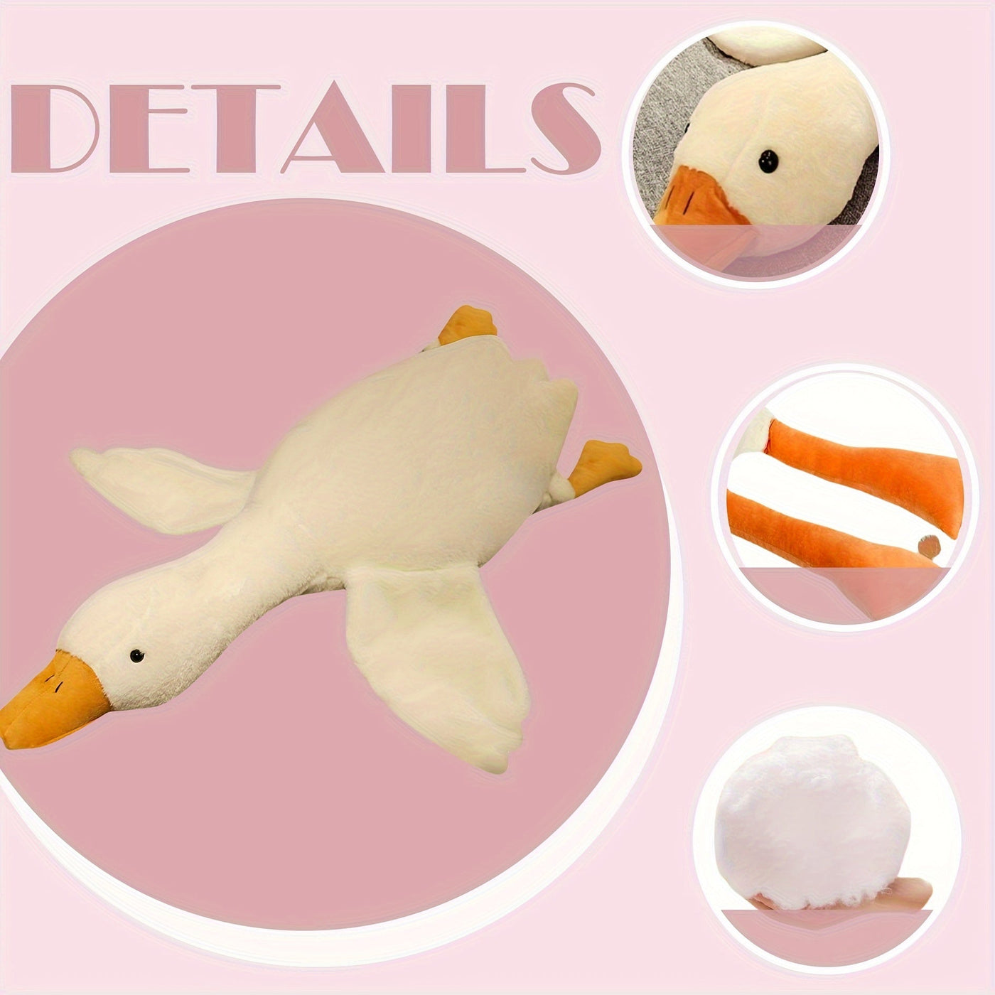 Alverie – Large Swan Goose Plush