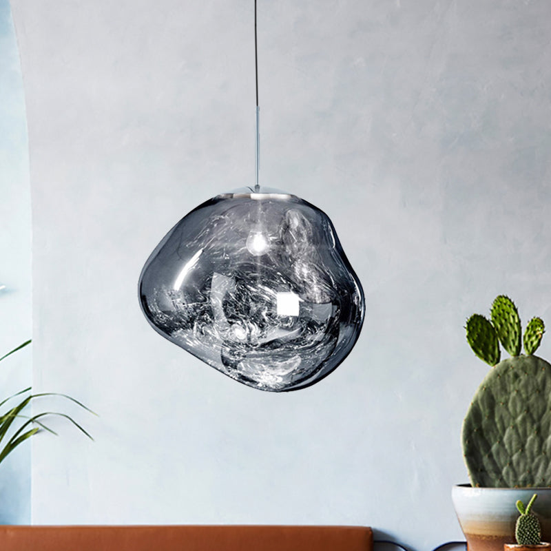 Sorelli – Modern Silver-Red Pendant Light