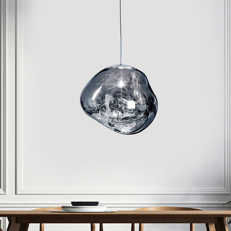Sorelli – Modern Silver-Red Pendant Light