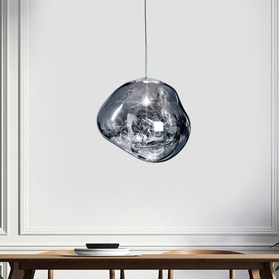 Sorelli – Modern Silver-Red Pendant Light