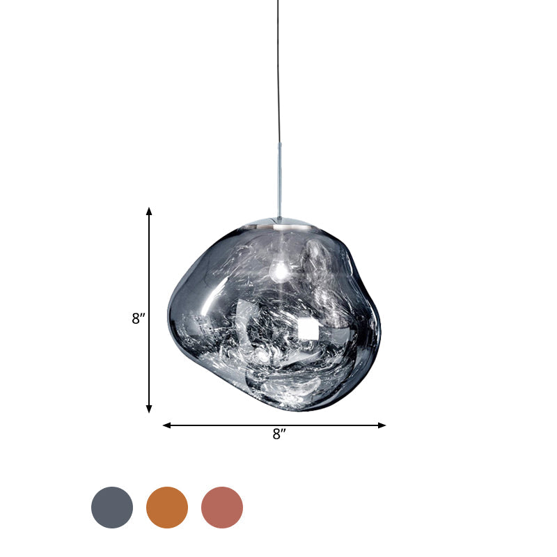 Sorelli – Modern Silver-Red Pendant Light