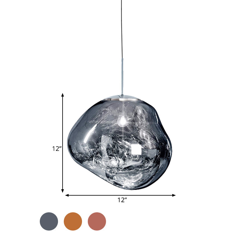Sorelli – Modern Silver-Red Pendant Light