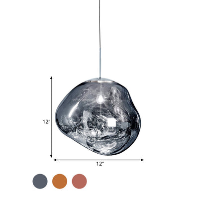 Sorelli – Modern Silver-Red Pendant Light