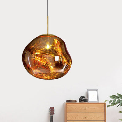 Sorelli – Modern Silver-Red Pendant Light