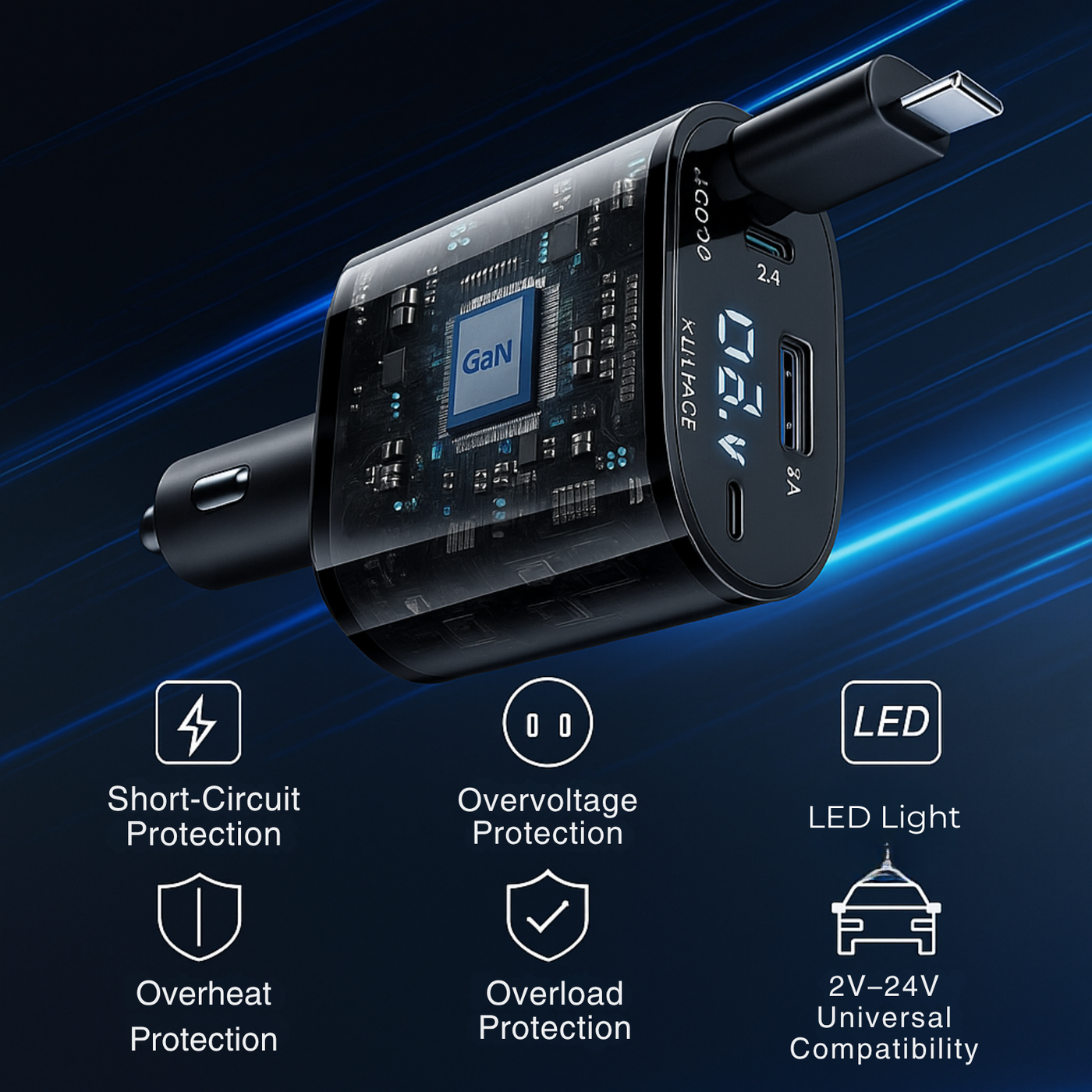 Autovolt – Smart Fast-Charge Adapter