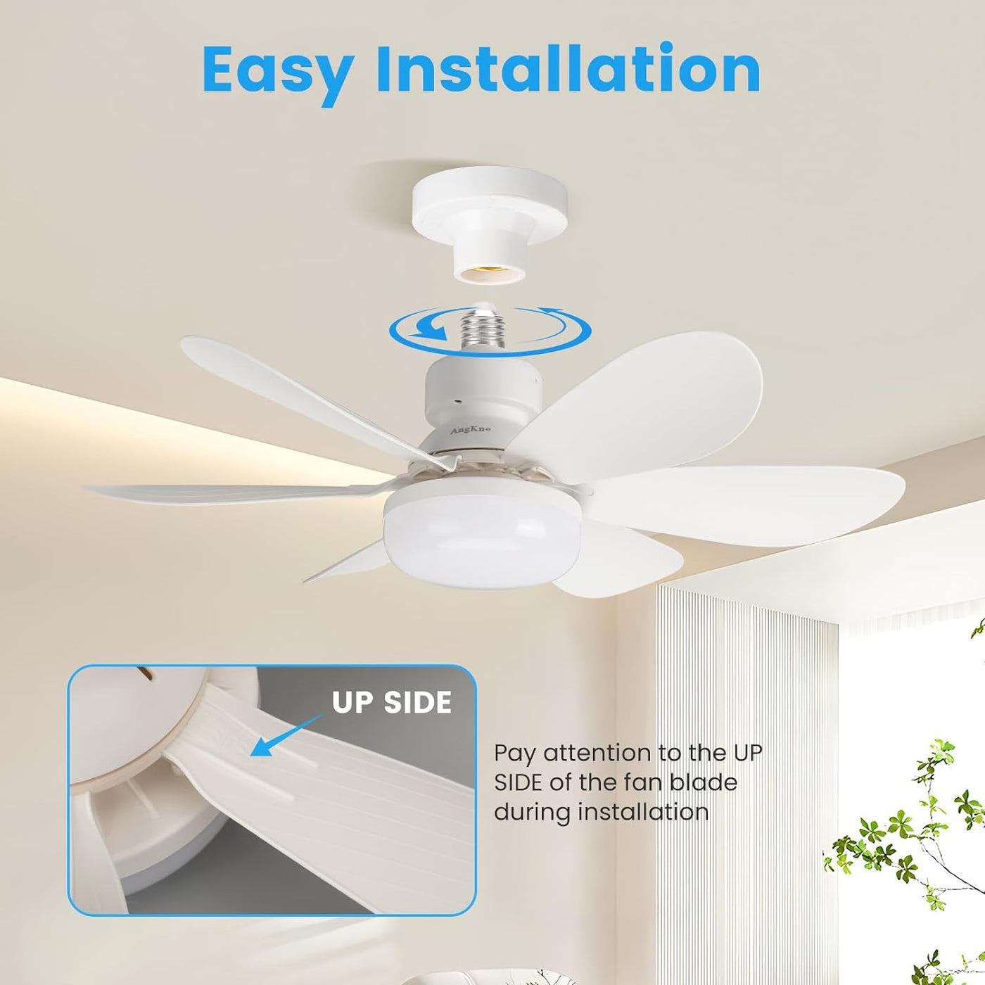 AeroLux – Ceiling Fan with LED Light