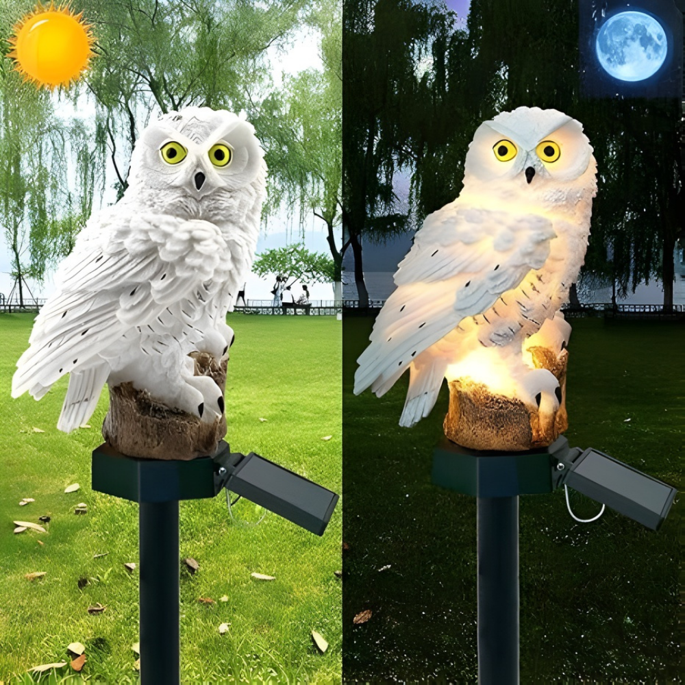 Solivon – Solar-Powered Owl Lamp