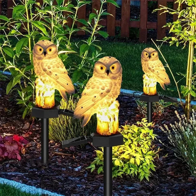 Solivon – Solar-Powered Owl Lamp