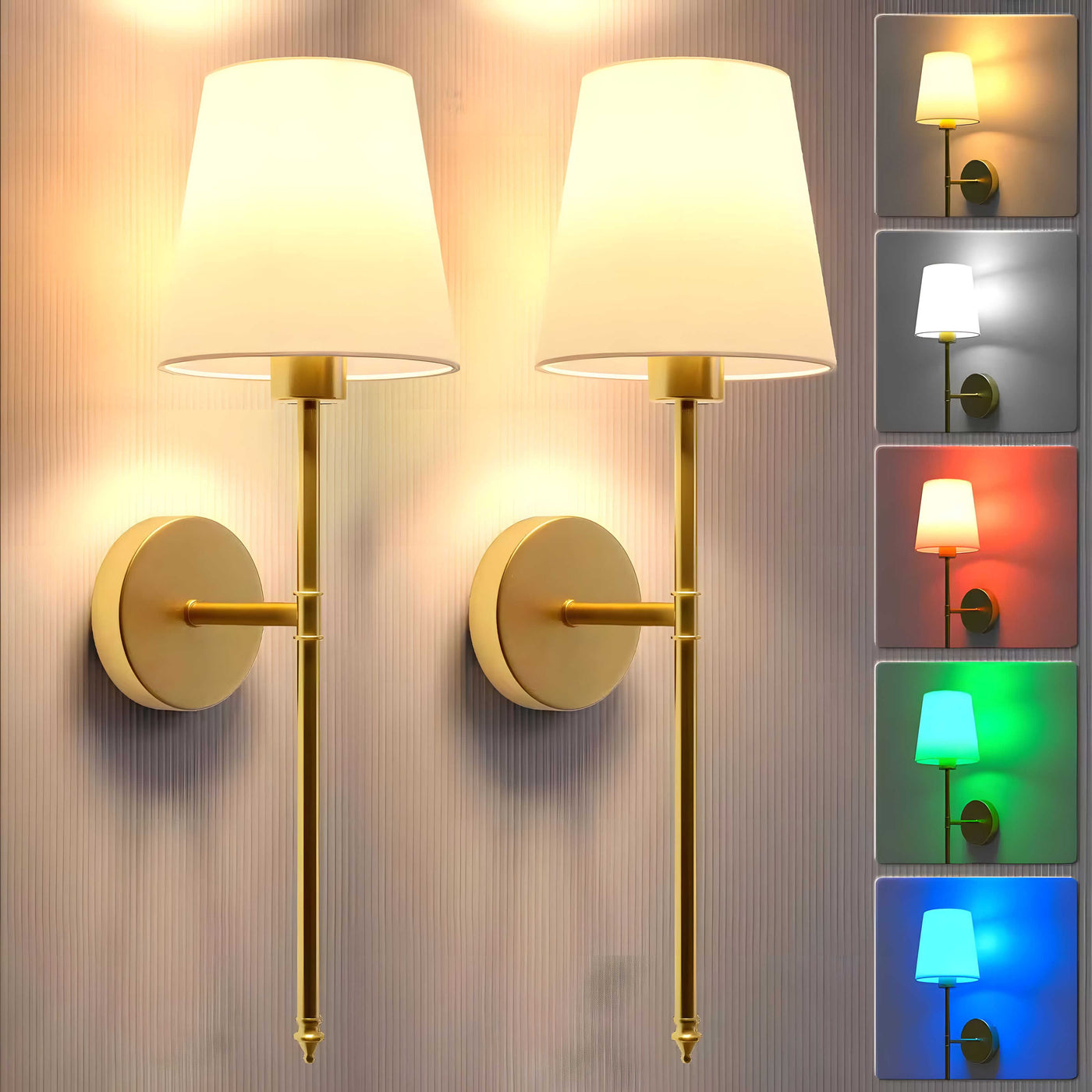 Auryn – Wireless Wall Lamp Set