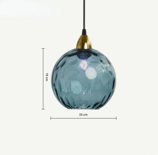 Lumelle – Clear Glass Hanging Lamp