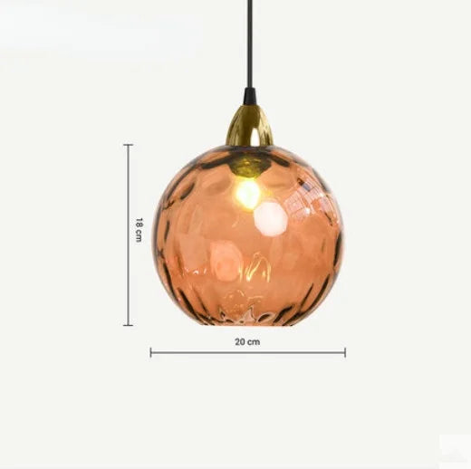Lumelle – Clear Glass Hanging Lamp