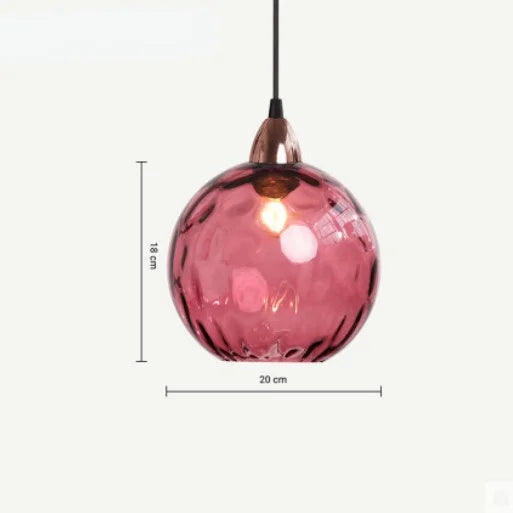 Lumelle – Clear Glass Hanging Lamp