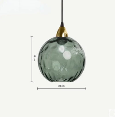 Lumelle – Clear Glass Hanging Lamp