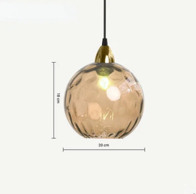 Lumelle – Clear Glass Hanging Lamp