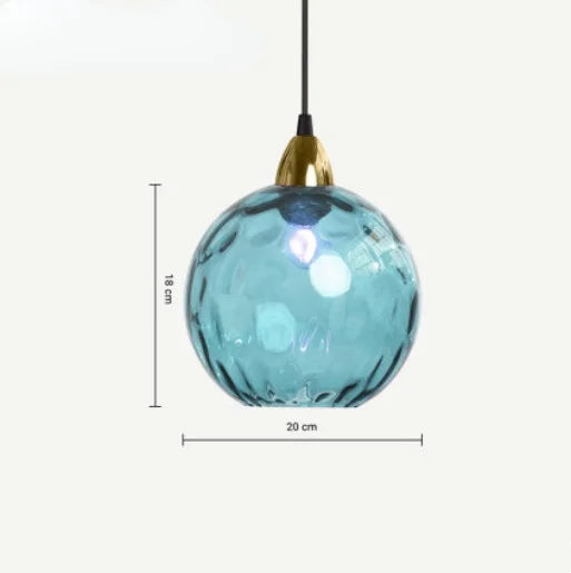 Lumelle – Clear Glass Hanging Lamp