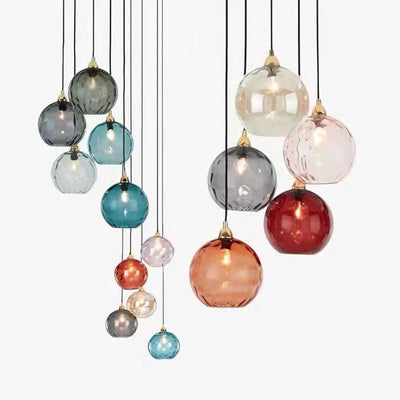 Lumelle – Clear Glass Hanging Lamp