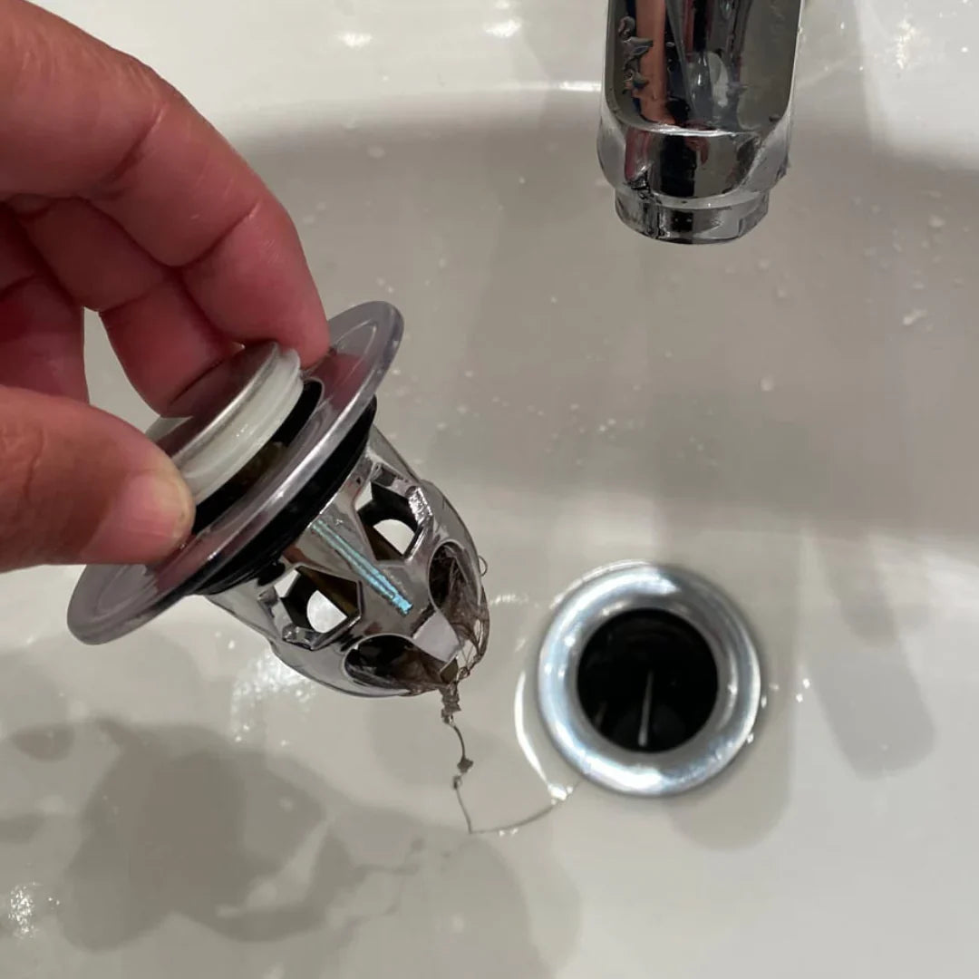 FlowEase – Anti-Clog Pop-Up Stopper