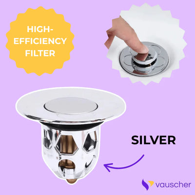 FlowEase – Anti-Clog Pop-Up Stopper