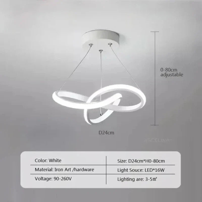 Elyra – Sleek LED Ceiling Fixture