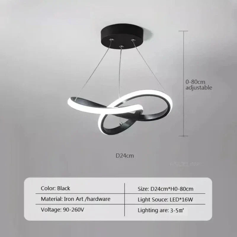Elyra – Sleek LED Ceiling Fixture