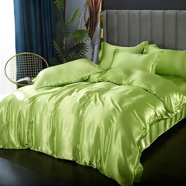 Selvra – Silk Satin Bedding Set