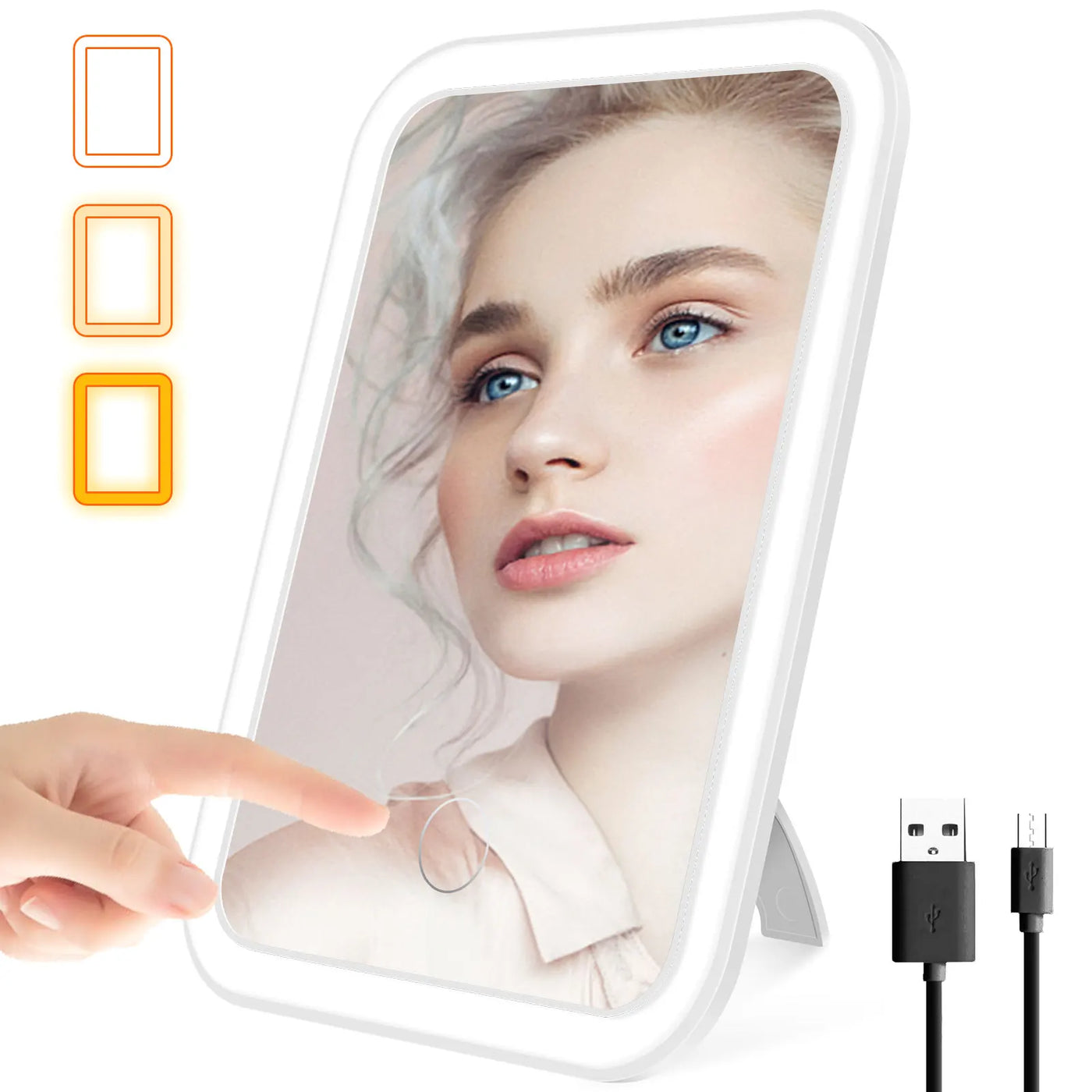 LumeFold – Portable LED Makeup Mirror