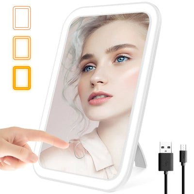LumeFold – Portable LED Makeup Mirror