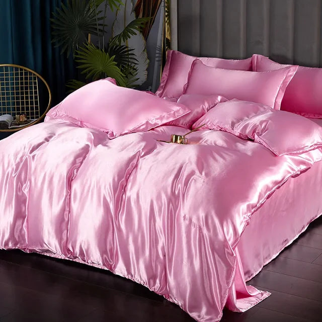 Selvra – Silk Satin Bedding Set