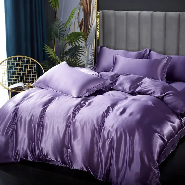 Selvra – Silk Satin Bedding Set