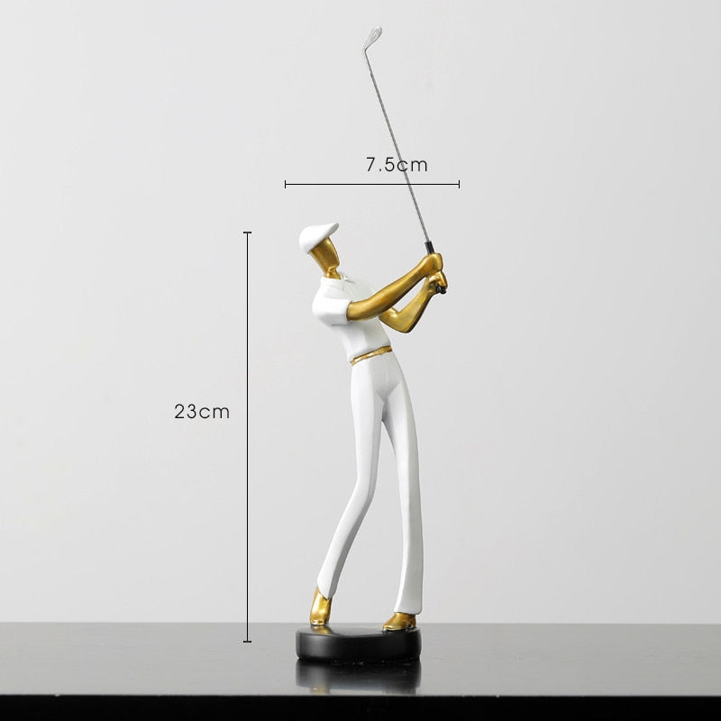 Parvion – Golf Decor Sculpture Set