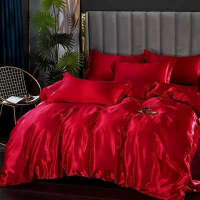 Selvra – Silk Satin Bedding Set