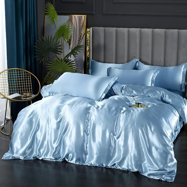 Selvra – Silk Satin Bedding Set