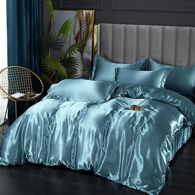 Selvra – Silk Satin Bedding Set