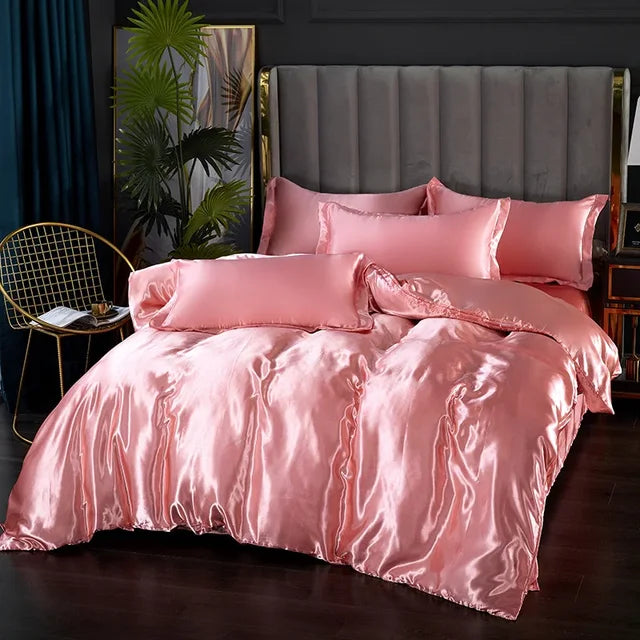 Selvra – Silk Satin Bedding Set