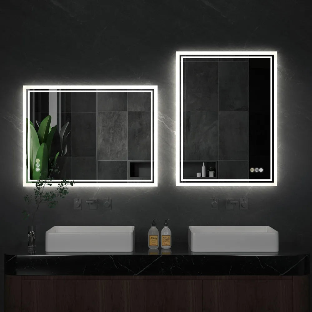 Caerra – Modern LED Wall Mirror
