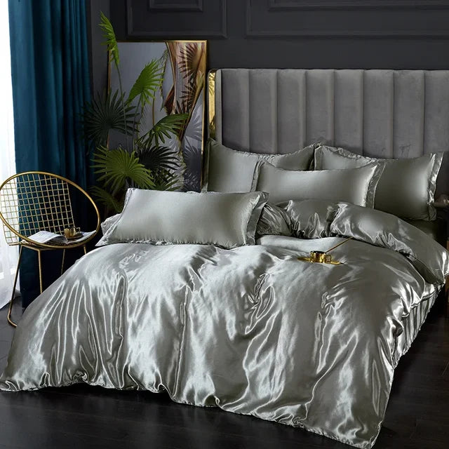 Selvra – Silk Satin Bedding Set