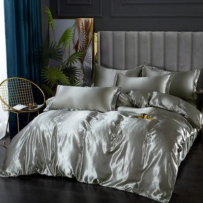 Selvra – Silk Satin Bedding Set