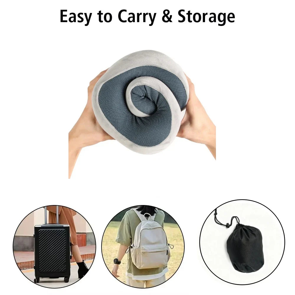 Voyara – Compact U-Shape Travel Pillow