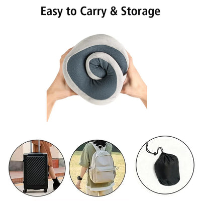 Voyara – Compact U-Shape Travel Pillow