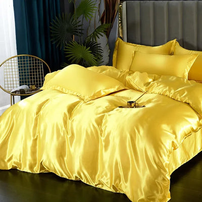 Selvra – Silk Satin Bedding Set
