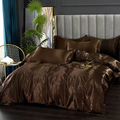 Selvra – Silk Satin Bedding Set