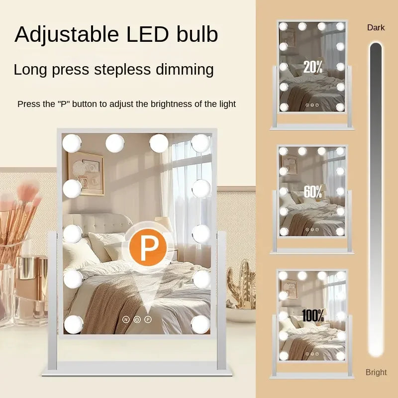 Illumea – 3-Color Rotating Vanity Mirror