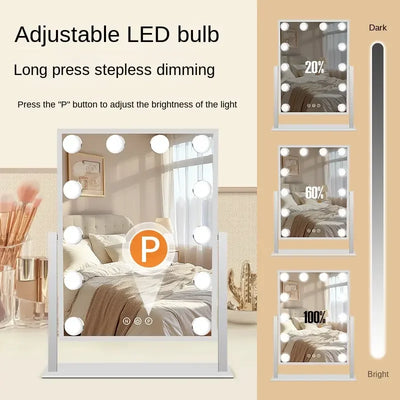 Illumea – 3-Color Rotating Vanity Mirror