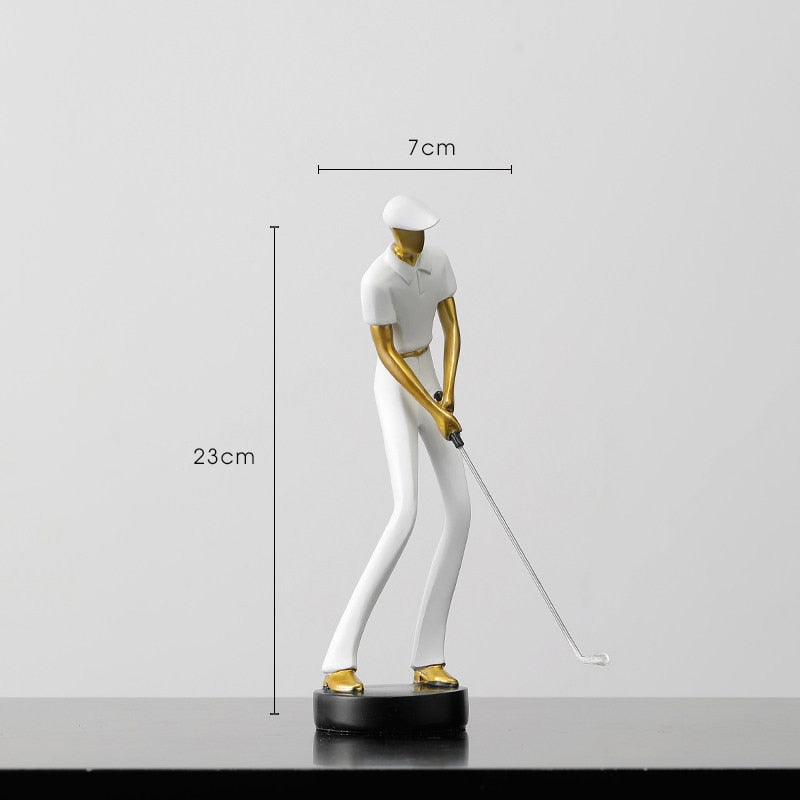 Parvion – Golf Decor Sculpture Set
