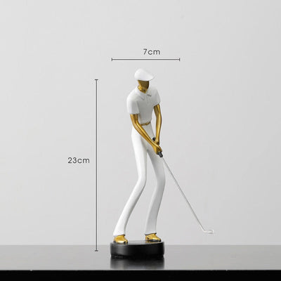 Parvion – Golf Decor Sculpture Set