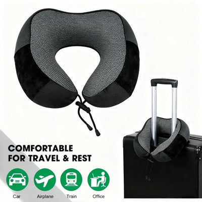Voyara – Compact U-Shape Travel Pillow