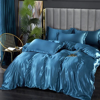 Selvra – Silk Satin Bedding Set
